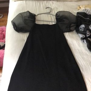 ZARA black dress